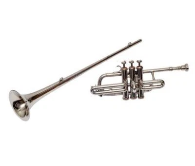 SOMMER SALE! FLACHTROMPETE NEU HEROLD/KRÖNUNG Bb FLAGGETROMPETE GRATIS ETUI - Bild 1 von 2