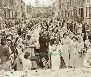Coronation Street Party Swinbrook Road Kensington London 1953 Photo Article F192 - Foto 1 di 2