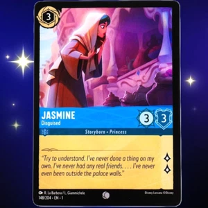 Jasmine Disguised - Common NonFoil - Disney Lorcana The First Chapter #148/204 - Picture 1 of 3