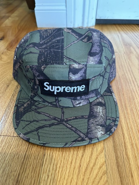 Supreme Zebra Side Camp Cap Blue Black fw12 BRAND NEW nwt hat box logo cdg  camo