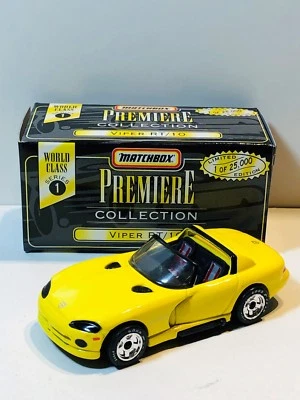 MATCHBOX MB10 DODGE VIPER RT/10 YELLOW PREMIERE COLLECTION - Image 1 of 2