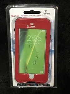 iphone 7 wasserdichte Handyhülle ROT - Bild 1 von 4