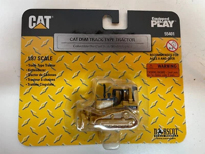 NORSCOT Caterpillar CAT D5M Track-Type Tractor HO Scale 1:87 New 55401 - Image 1 of 2