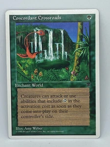 Concordant Crossroads - Chronicles - NM - MTG Magic The Gathering  - Picture 1 of 2
