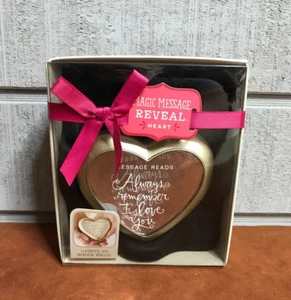 HALLMARK Heart Shaped Trinket Box ~ ALWAYS REMEMBER I LOVE YOU Message ~ NIP - Picture 1 of 3