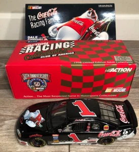 1998 DALE EARNHARDT JR #1 COCA-COLA POLAR BEAR 1/12,500 ACTION RCCA 1/24 SCALE - Picture 1 of 11