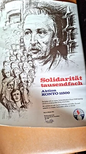 DDR - Poster - Plakat -Internationale Solidarität - - Bild 1 von 1