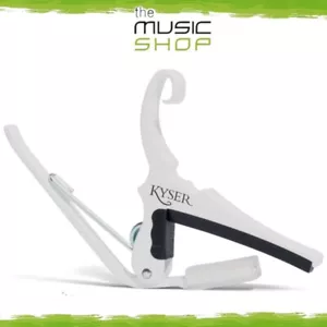 Kyser Quick Change Acoustic Guitar Capo, White - KG6WA - Picture 1 of 1
