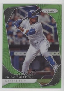 2020 Panini Prizm Lime Green Prizm /125 Jorge Soler #8