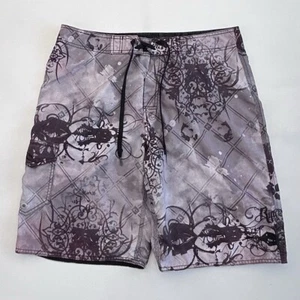 Vintage Y2K Ripcurl Board Shorts Size Men’s 34 Grunge Opium Cyber Jesse Pinkman - Picture 1 of 9