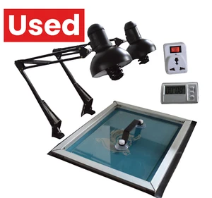Used! UV Exposure Unit for Silk Screen Print Exposure Pressing 19.7x19.7" - Picture 1 of 7