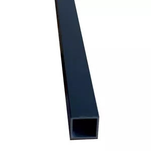 (15,00€/m) Alu Vierkantrohr 40x40x2mm ANTHRAZIT RAL7016 2m Aluminium - Bild 1 von 3