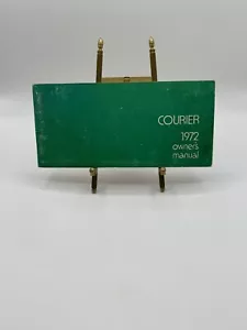 Vintage 1972 Ford Courier owners manual - Picture 1 of 1