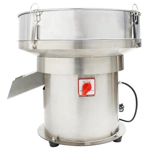 Stainless Steel Flour Shaking Machine 19.6" Sieve  40/ 100 Mesh Vortex Shaker - Picture 1 of 22