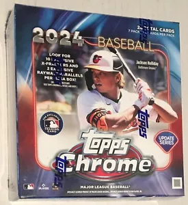 Factory Sealed 2024 Topps Chrome Update Mega Box FIND MLB PRO DEBUT PATCH AUTOS - Bild 1 von 2