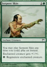 SERPENT SKIN X4 4 4X Champions of Kamigawa MTG Magic the Gathering Cards DJMagic