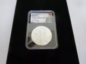 2020(P) Eagle S$1 Emergency Production Mint Error MS 69 Obverse Moy Signature - Picture 1 of 10
