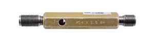 M14 x 1.5 6H ~ Metric ~ Thread Plug Gage ~ Go/NoGo - 14 mm ~ 1.5 ~ Alameda - Picture 1 of 1