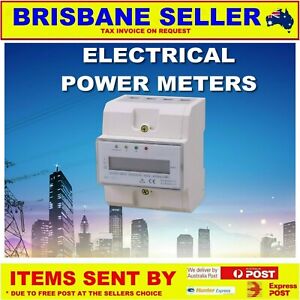 ELECTRICITY METER 3 PHASE DIGITAL LCD LED 415V 100A  ELECTRICAL USAGE