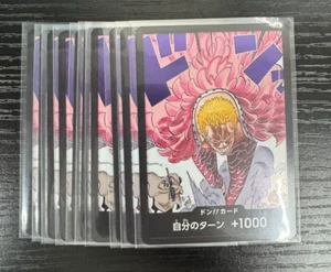 10 DON Card Set Donquixote Doflamingo OP10-DON Royal Blood One Piece - Picture 1 of 1
