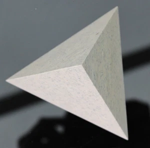 Orgone Orgonite Pyramid EMF Protection Bionized Quartz Sand Tetrahedron 3 Sided - Picture 1 of 11
