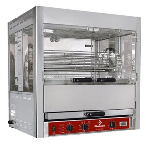 Elektro Rotations-Hähnchengrill 5 Körbe für 25 Hähnchen 8,5 kW - Bild 1 von 1