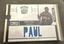 Chris Paul 2010-11 Playoff National Treasures Materials Names Patch  /99 NM