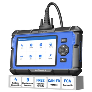 OBD2 Scanner TOPDON AD600S Scan Tool Code Reader Diagnostics Scanner for ABS/SRS - Picture 1 of 18