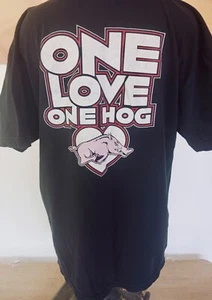 One Love One Hog Arkansas Razorbacks Womens V-Neck Shirt NO TAG NO SIZE Pls Read - Picture 1 of 5