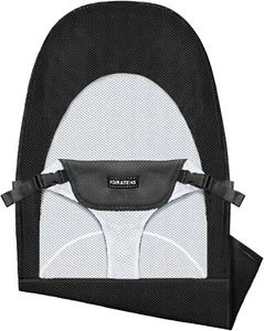 Fabric Seat Cover for Baby Bouncer Machine Washable Soft Ventilated Mesh - Picture 1 of 6