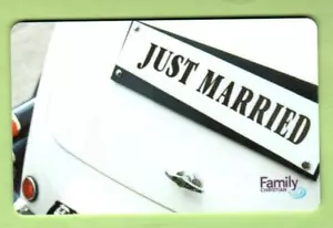 FAMILY CHRISTIAN Just Married 2012 Gift Card ( $0 ) - Picture 1 of 1