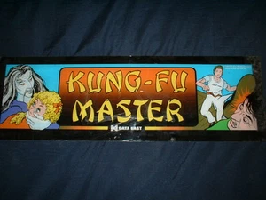 KUNG FU MASTER-Data East TOP HEADER/MARQUEE-L@@K! - Picture 1 of 1