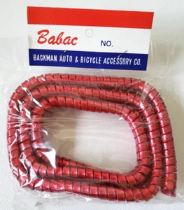 VIntage BABAC Bicycle Bike Red Cable Cover Chopper - Picture 1 of 3