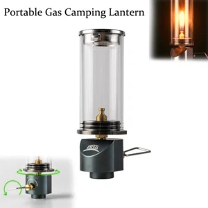 Lampe BRS lumière gaz butane lanterne usage extérieur uniquement pour camping picnic - Photo 1/13