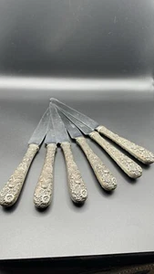 Kirk Sterlingsilber Repousse 10" Butterstreuer - 6 - Bild 1 von 5