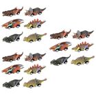 18 Pcs Dinosaur Toy Car Kids Toys Inertial Back Early Puzzle