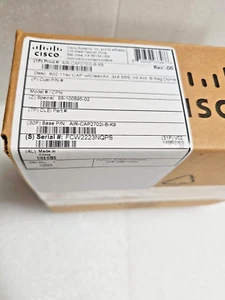 Cisco AIR-CAP2702I-B-K9 Dual-band, controller-based 802.11a/g/n/ac NEW Sealed - Picture 1 of 4
