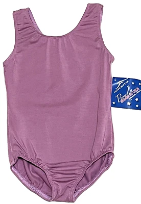 Body Motionwear Leotardo Tanque Gimnasia # 2100 Púrpura Nuevo Con Etiquetas Niña Int 5 6 Foto 1 de 4