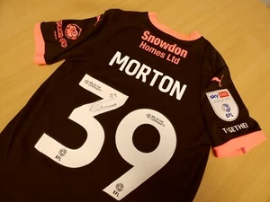 CAMISA NORTHAMPTON TOWN | 39 | CALLUM MORTON | 2024/2025 MATCHWORN | Talla M - Imagen 1 de 8