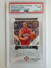 2009 Upper Deck Stephen Curry Rookie Titans #TT-SC - PSA 9