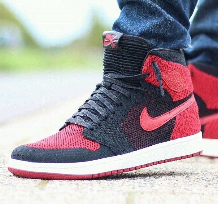 Jordan 1 Retro OG Flyknit High Bred for Sale | Authenticity Jordan 1 Retro OG Flyknit High Bred for Sale | Authenticity