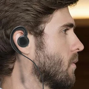 Walkie-Talkie-Headset 180 ° Drehbar K-Kopf-Mikrofon-Kopfhörer Für URS - Zdjęcie 1 z 22