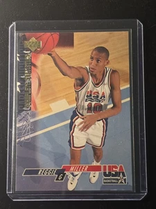 1994-95 Upper Deck USA Basketball Career Highlights Reggie Miller #42 USA - Picture 1 of 2