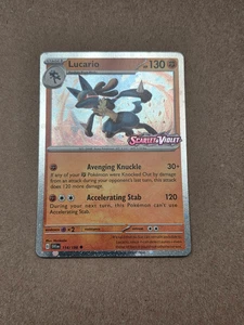 Lucario 114/198 Stamped Promo Scarlet & Violet Pokémon TCG - Bild 1 von 2