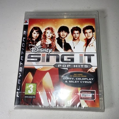 Disney Sing It Pop Hits PS3 - UK PAL New Sealed - Image 1 of 2