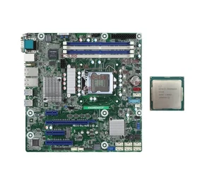 Carte mère ASRock Rack E3C246D4U2-2T LGA1151 avec processeur Intel CC150 3,5 GHz 8 cœurs - Photo 1/12