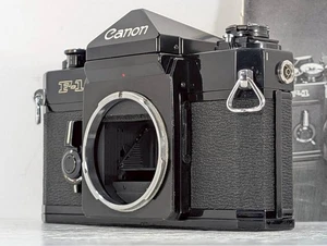 [Optical Mint READ] Canon F-1 F1 Late 35mm SLR Film Camera Body Black from Japan - Picture 1 of 16