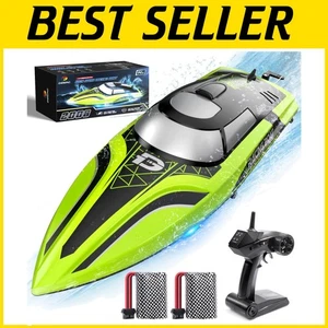 Durable 2.4GHz RC Boat with 2 Batteries - Self-Righting & 30-Minute Play! - Picture 1 of 11