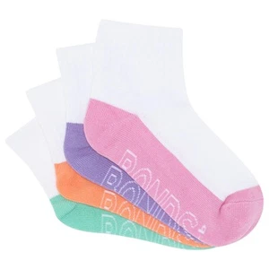 16 Pairs X Bonds Kids Logo Light Quarter Crew Socks Multicoloured Socks - Picture 1 of 4
