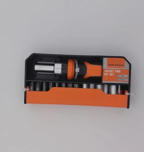 Werkzeugset Werckmann Steckschlüssel und Bit Set 23-tlg. mit Ratschenhalter - Bild 1 von 1